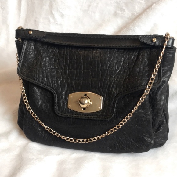 Furla Guggenheim Croc-Embossed Shoulder Bag, Crossbody, Handbag, Clutch - Picture 3 of 13